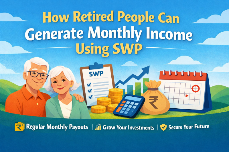 How Retired People Can Generate Monthly Income Using SWP