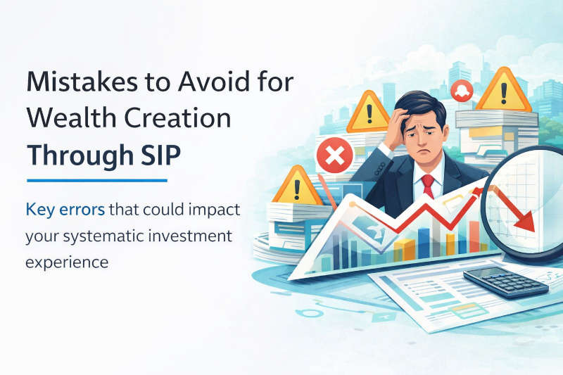 Mistakes to Avoid for Wealth Building Through SIP