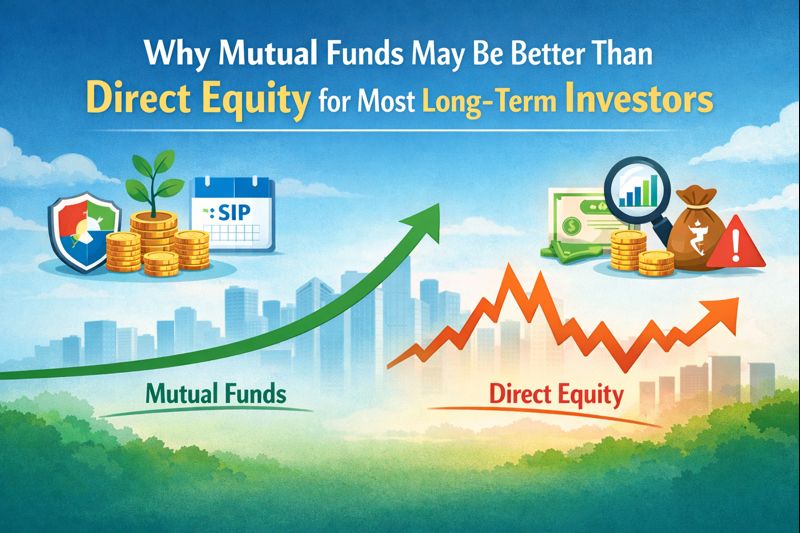 Why Mutual Funds May Be Better Than Direct Equity for Most Long-Term Investors
